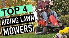 BEST 4: Riding Lawn Mowers 2019