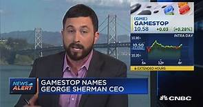 GameStop names George Sherman as new CEO