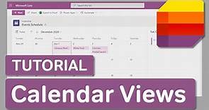 Microsoft Lists | Create a List with a Calendar View