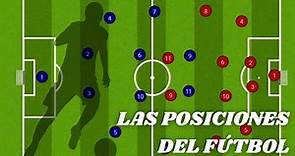 LAS POSICIONES EN EL FÚTBOL | Características, funciones y roles de los jugadores de fútbol.