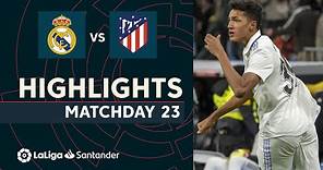 Resumen de Real Madrid vs Atlético de Madrid (1-1)
