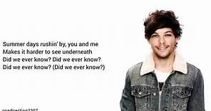 One Direction - Where We Are (Unreleased Song) - (Lyrics + Pictures)
