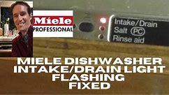 ✨ Miele Dishwasher Intake/Drain Light - EASY FIX ✨