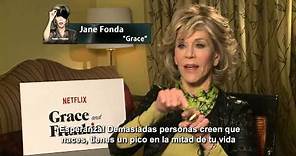 Entrevista Jane Fonda - Grace & Frankie (serie Netflix)