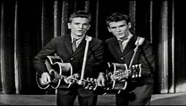 The Everly Brothers "Wake Up Little Susie" on The Ed Sullivan Show