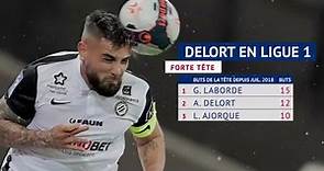 Transferts : Andy Delort (Montpellier) arrive à Nice