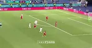 Lorenzo Insigne marca el 3-0 de la goleada de Italia vs Turquía. (Video: bein Sports)