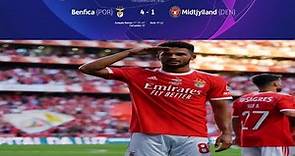 BENFICA - MIDTJYLLAND (4-1) EXTENDED HIGHLIGHTS I 02-08-2022