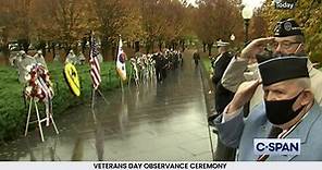 Veterans Day Ceremony at Korean War Memorial