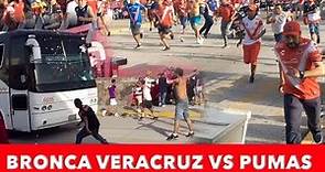 Bronca Veracruz vs Pumas