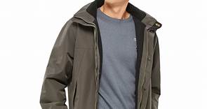 【Jack wolfskin飛狼】 男 經典款防風防潑水保暖外套 內刷毛衝鋒衣『棕』 | 防曬外套 | Yahoo奇摩購物中心