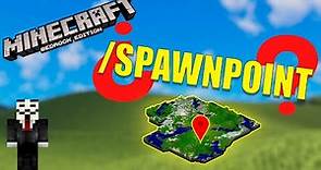 /spawnpoint | Tutorial Comandos Minecraft Bedrock
