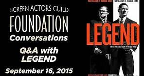 Conversations with Tom Hardy, Emily Browning and Brian Helgeland of LEGEND