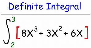 Calculus - Definite Integrals