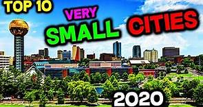 Top 10 BEST Very Small Cities to Live in America for 2020