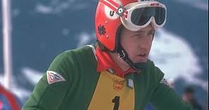 Franz Klammer Wins Downhill Skiing Gold - Innsbruck 1976 Winter Olympics