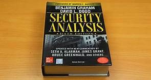 Security Analysis by Benjamin Graham Book Review | Book Lovers TV