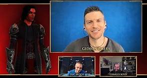 Gideon Emery Interview - SWTOR Livestream on March 18th, 2021