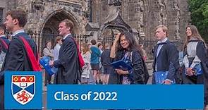 Class of 2022 - Summer Graduation - University of St Andrews