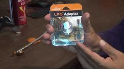 Prepper's LPG Adapter to Butane Stove