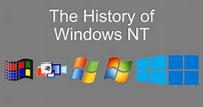 The History of Windows NT