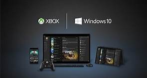 Xbox en Windows 10