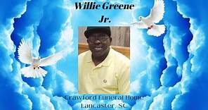 Funeral Service for Willie Greene Jr.