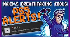 The BEST PS5 ALERT SYSTEM for YOUR Twitch Stream! | Streamer.bot PS5 Alerts Tool - Part 1