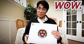 Harvard Acceptance Letter & Package (BIG REVEAL)
