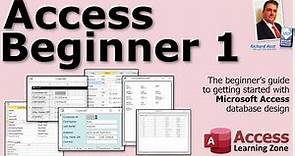 Microsoft Access Beginner 1, Lesson 00: Introduction. For Access 2016, 2019, 365 Tutorial