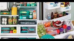 How To Organize Refrigerator Ideas | Organizing Small Refrigerator Organization Shelves Repair 2018
