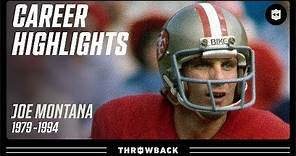 Joe "Cool" Montana Career Highlights | NFL Legends