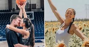 Corey Kispert and girlfriend Jenn Wirth are the modern day ‘Love & Basketball’