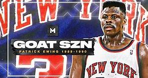 Patrick Ewing Was A FORCE! 1989-90 Highlights | GOAT SZN