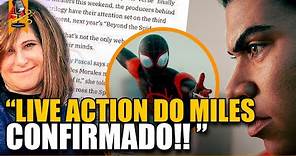 AMY PASCAL CONFIRMOU! O LIVE-ACTION DO MILES VAI ROLAR!