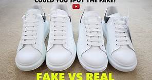 How to spot the LATEST FAKE Alexander McQueen sneakers Real vs Fake review guide