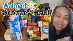 Walmart Grocery Haul For Some Needed Items September 2023