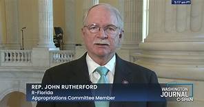 Washington Journal-Rep. John Rutherford on Government Funding Deadline and Israel-Hamas War