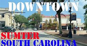 Sumter - South Carolina - 4K Downtown Drive