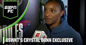 Crystal Dunn EXCLUSIVE! USWNT legacy, playing multiple roles & her impact on young players | ESPN FC