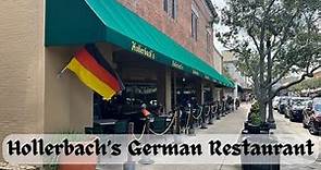 Eating at Hollerbach's German Restaurant in Downtown Sanford, Florida | Very Fun Dining Experience
