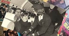 ♫ Ringo Starr on a Viking airplane 1963