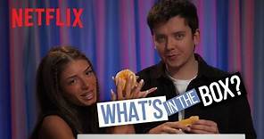 Asa Butterfield and Mimi Keene Play What's In The Box | Sex Education | Netflix