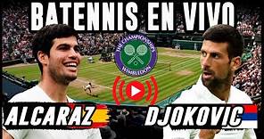 Carlos Alcaraz vs Novak Djokovic - Final de Wimbledon - EN VIVO