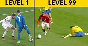 Cristiano Ronaldo Skills Level 1 to Level 100