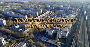 Bijlmermeer, Amsterdam, Netherlands, Drone Footage (4K)