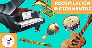 Aprende los instrumentos musicales | VIENTO, CUERDA Y PERCUSIÓN | Música para niños