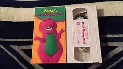 Opening & Closing To Barney: It's A Happy Day! (Toys R Us Exclusive) 2003 VHS