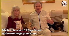 Michel Drucker et Dany Saval soutiennent le Refuge de l'Arche ! 🙏🏼
