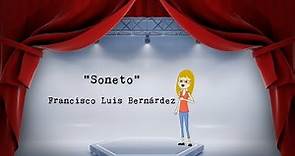 SONETO - FRANCISCO LUIS BERNARDEZ